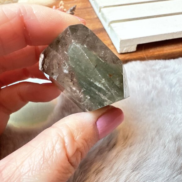 Small Garden Quartz Lodalite Free Form | Garden Quartz Gusher - Picture 8 of 10